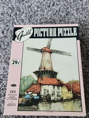 Vintage Guild Puzzle: Whitman The Old Mill